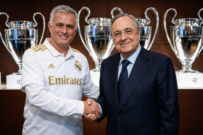 
 Real Madrid vs Benfica, Jose Mourinho Pulang ke Bernabeu sebagai Lawan