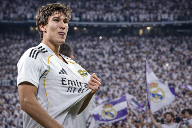
 Gonzalo García Menggila! Hat-trick Striker Muda Bikin Real Madrid Hancurkan Betis 5-1