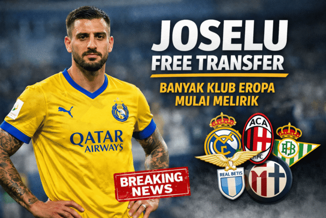 
 Joselu Free Transfer, Banyak Klub Eropa Mulai Melirik Untuk Mengontraknya