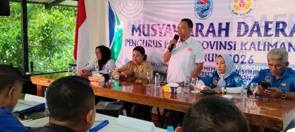 Kabid Binpres KONI Kalbar, Damianus Yordan (Dok.Media Humas)