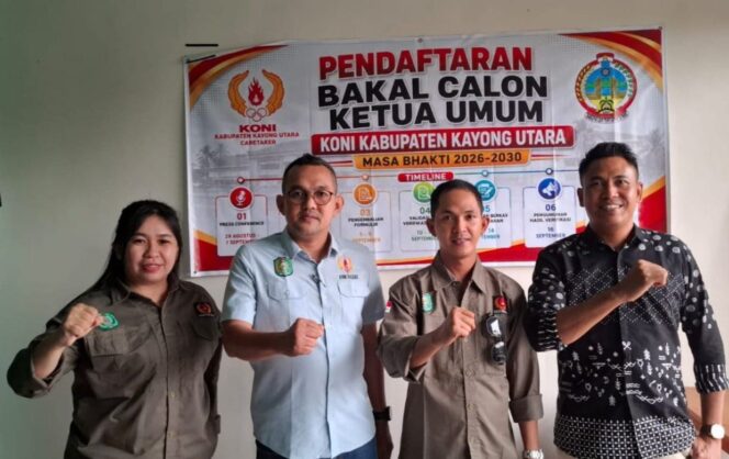 
 PRESS CONFERENCE TPP CALON KETUA UMUM KONI KABUPATEN KAYONG UTARA PERIODE 2026 – 2030