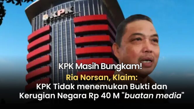
 Pasca Penggeledahan, KPK Masih Bungkam, Ria Norsan: Tidak Ada Bukti dan Kerugian Negara Rp 40 M “buatan media”