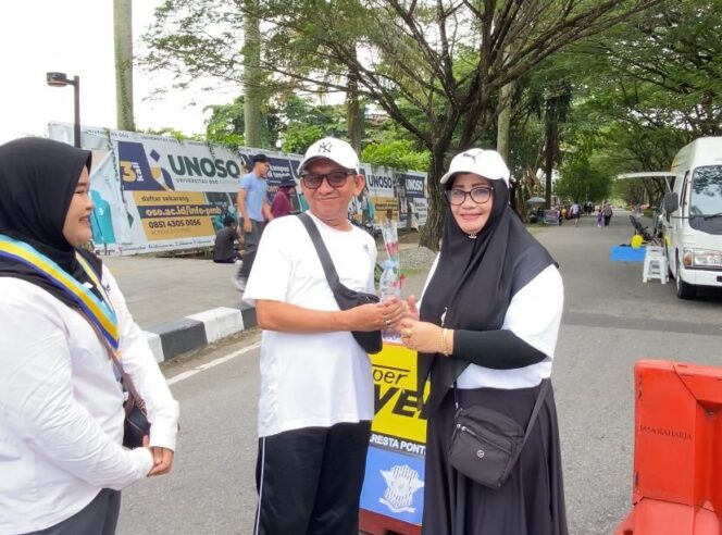 
 Peringati Hari Ibu, KOPRI PMII Kota Pontianak dan Kubu Raya Gelar Aksi Simpatik di Area CFD