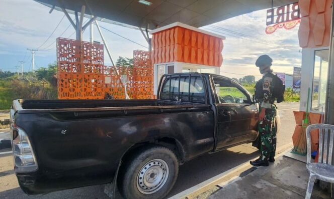 
 Korpasgat Supadio Awasi Ketat Obvitnas di Bandara Nabire.