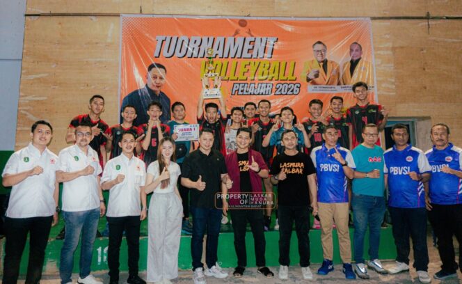 
 Lasmura Kalbar Sukses Gelar Turnamen VollyBall Pelajar 2026, Janjikan Turnamen lebih Meriah dan Bergengsi